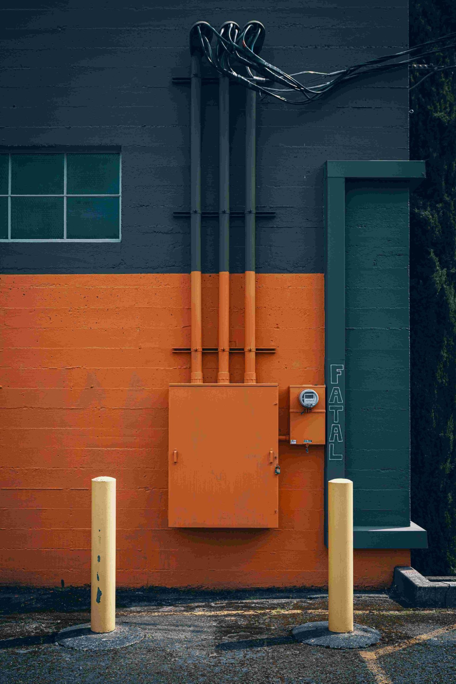 Exterior electrical service panel for a 200 amp upgrade in West Palm Beach, FL